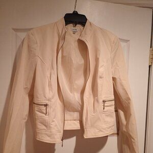 Cache Light Cream Jacket Size 6